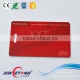 13.56Mhz RFID Fudan F08 Chip Business Card With Punch Hole