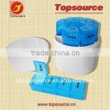Mini Cheap Plastic Portable Weekly Vitamin Pill Box Set for Promotion