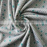 Popular 4 way stretch spandex knitted print fabric