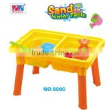 Plastic Summer Beach Toys Table Set For Kids Beach Toys With Mini shovel,Bucket,Windmill Toy Set