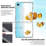 Samco Simple & Clear TPU+PC Bumper Back Cover for Sony Xperia Z3 for Sony Xperia Z3 Transparent Phone Housing thumbnail-3