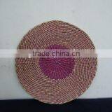 Round Seagrass Woven Placemat thumbnail-1
