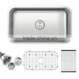 American Standard Stainless Steel Single Bowl Kitchen Sink With CUPC Certificate 8047A thumbnail-1