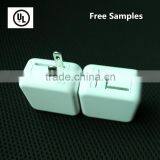 UL LISTED Dual USB Foldable Quick Charge 2.0 Wall Charger thumbnail-4