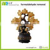 2016 New Design Wooden Trees Of Gold/3D Figurine Grand Apperance