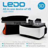 2016 New Virtual Reality Glasses VR Box 3D Resource Platform Glasses Print Logo vr Headset