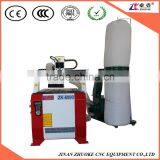 Small Advertising 3D CNC Router 6090 1500W With Ballscrew Transmission PCI NCStudio Control Wireless Handle 600*900MM ZK-6090