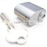 31mm Sweden Satin Chrome Brass Oval Lock Cylinder 701 thumbnail-3