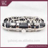 18.9*8.4cm Newest Evening Clutch Frames, Metal Clutch Frame,crystal Purse Frames With Plastic Boxes thumbnail-2