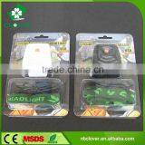 New Rechargeable 80 Lumens ABS Material 3 LED Sensing Mini Clip Led Cap Light Quality Choice thumbnail-6