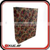 4C Printed Kraft Paper Shopping Bag thumbnail-1