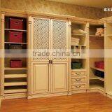 New Design Solid Wood Bedroom Wardrobe