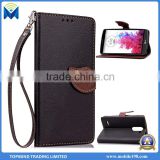 Good Quality Wallet Leather Folio Case with Card Slot for Samsung Galaxy S7