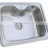 50x60 Stainless Steel Kitchen Sink (DE161) thumbnail-1