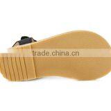 Choozii 2016 Fashion Open Toe Girls Leather Sandals With Flat Design thumbnail-4