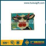 Wholesale Promotional Fashionable Glitter Pins Glitter Lapel Pin Badge thumbnail-1