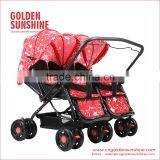 Mother See Baby Twins Stroller/Twins Pram/Twins Carriage /Twins Pushchair thumbnail-3