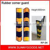 height 800mm rubber round edge parking corner guard
