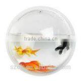 High Quality Clear Acrylic Wall Hanging Spherical Acrylic Fish Tank Wholesale
