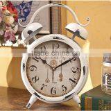 Fancy Vintage Decorative Bedside Metal Gift Table Clock
