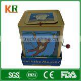 Kids Gift Boxes Union Flag Tinplate Music Box for Cookie thumbnail-2