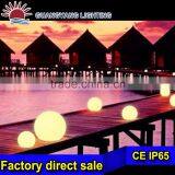 Commercial IP65 Ball Light Romantic Led Ground Decoration Light 16 Colors Changeable thumbnail-3