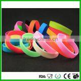 Glow in the Dark Silicone Bangles,silicone Bracelets,silicone Wristband