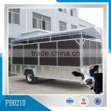 Anti-rust Hot Dipped Galvanized Animal Car, Sheep and Cattle Transporter, Animal Wangon thumbnail-2