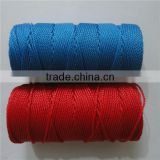 1.4mm colorful twisted (polyethylene) pe and pp rope twine with low price