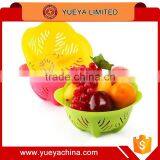 Candy Colors Flower Shaped Fruit Basket Kitchen Vegetable Basket Strainer thumbnail-2