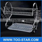 New Compact Dish Rack Set Drying Utensil Drainer Kitchen Dish Cup Drying Rack Drainer Dryer