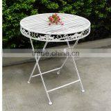 Vintage Folding Garden Table And Chair thumbnail-6