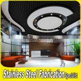 Customed Luxurious Stainless Steel Interior Restaurant Decoration Project thumbnail-2