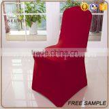 Plain Machine Washable Cheap Spandex Chair Cover thumbnail-2