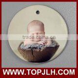 Custom Print Ceramic Sublimation Blanks Pendant Heat Press Pendant thumbnail-2