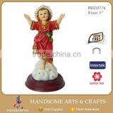 5 Inch Resin Craft Religious Items Christmas Decoration Resin Nino Baby Jesus Statue thumbnail-1