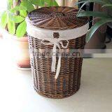 High Quality Boiled Hot Sale Wicker Laundry Basket thumbnail-2