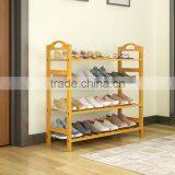 2017 New Style Bamboo Shoe Rack With Many Floors thumbnail-5
