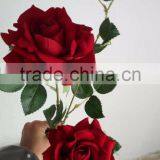 Wholesale Artificial Single Red Rose in Factory Price for Interior Decor thumbnail-2