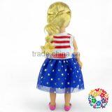 Fashion Girls' Doll One Pieces Dress Clothes Wholesale Cheap 18 Inches American Doll Clothes thumbnail-6