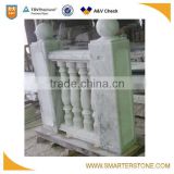Carrara white marble balustrades on sale for decoration