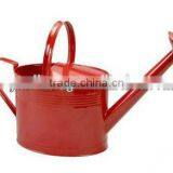 Eco-friendly Oval Metal Watering Can/ Colorful Metal Garden Toys/ Metal Flower Planter thumbnail-2