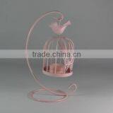Metal Birdcage Tealight Holder With Stand thumbnail-3