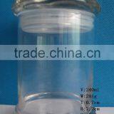 240ml 8oz Fancy Glass Candle Wax Holder Jar thumbnail-1