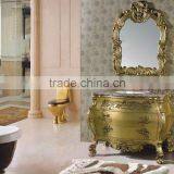 Bisini Gold Color Bathroom Vanity Cabinet,Bathroom Mirror Cabinet;Bathroom Furniture Cabinet;(BF08-4048) thumbnail-1