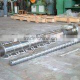 Super-hard Bimetallic Extruder Single Screw Barrel for HDPE/LDPE/LLDPE Blown Film Molding Machine thumbnail-2