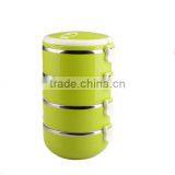 Stainless Steel Camping 3 Compartment Lunch Box thumbnail-6