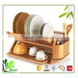 China Wholesale Custom Bamboo Adjustable Dish Rack thumbnail-3