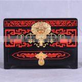 Red Chinese Lacquer Jewelry Boxes/wedding /chinese Style/Decoration thumbnail-4