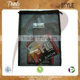 Cotton Drawstring Stationary Mesh Bag